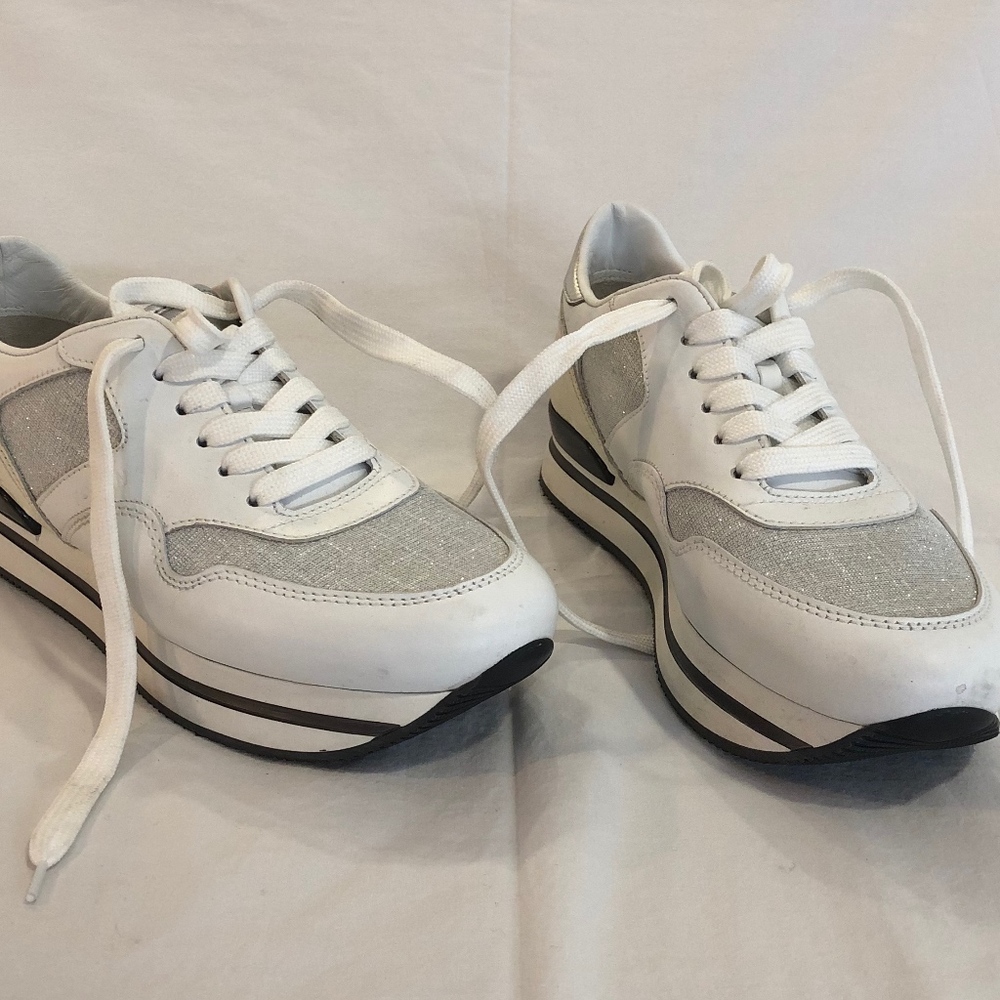 Platform White Sneakers